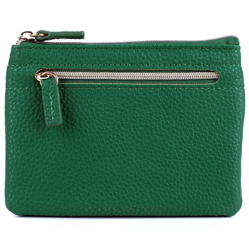 Julia Buxton Solid Pebble RFID-Blocking Large ID Coin Case Product Image