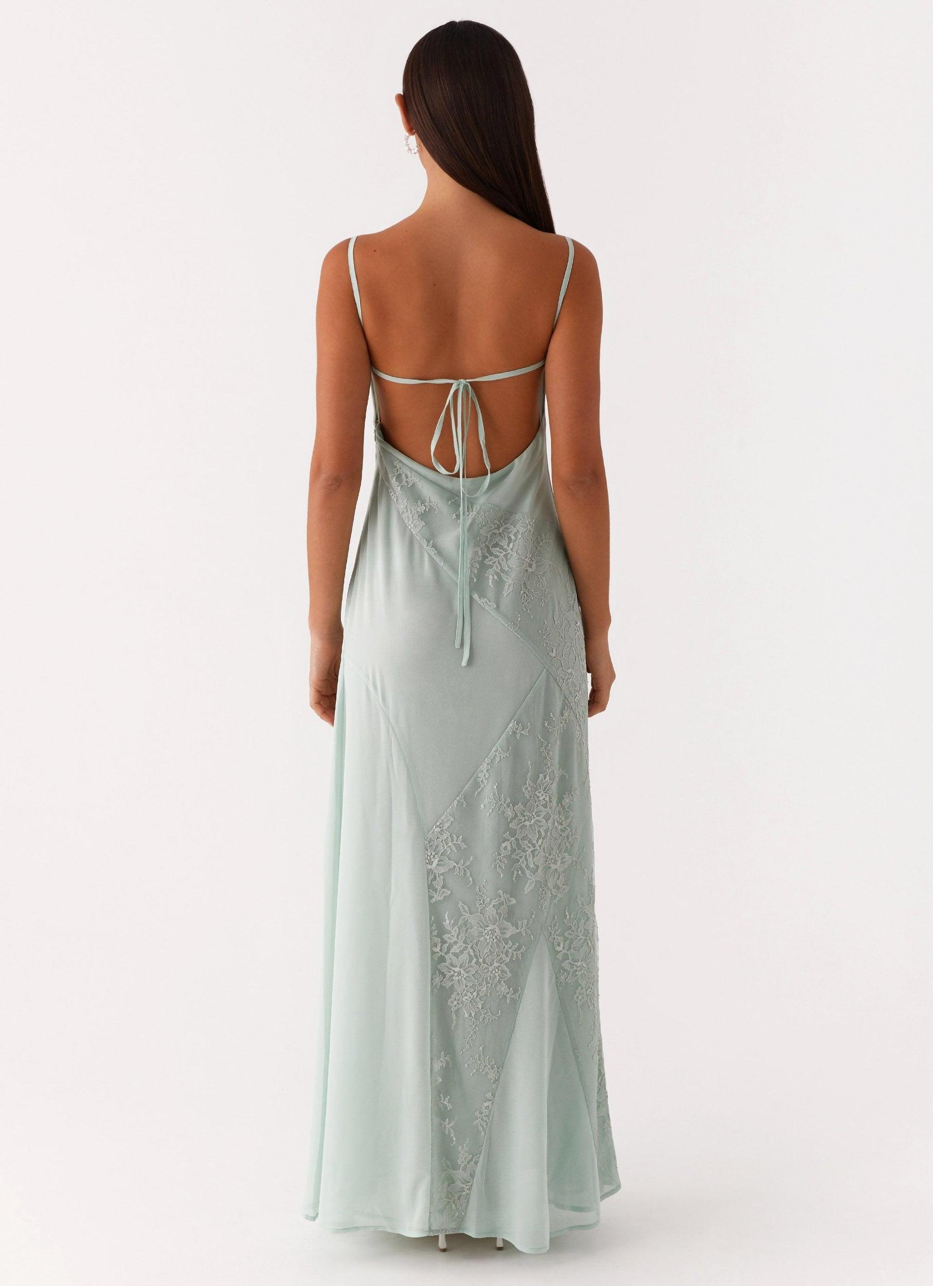 Gabriana Maxi Dress - Sage Product Image