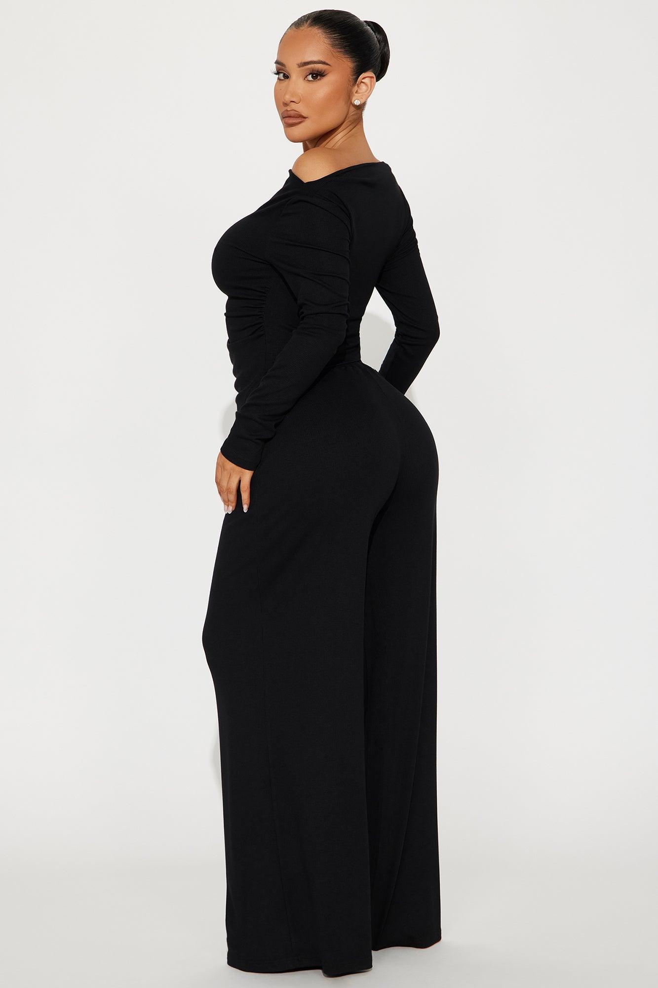 Ingrid Pant Set - Black Product Image