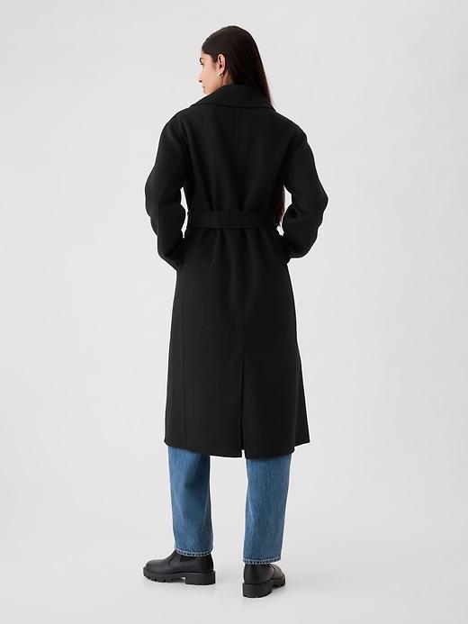 Belted Double-Faced Wool Coat Product Image