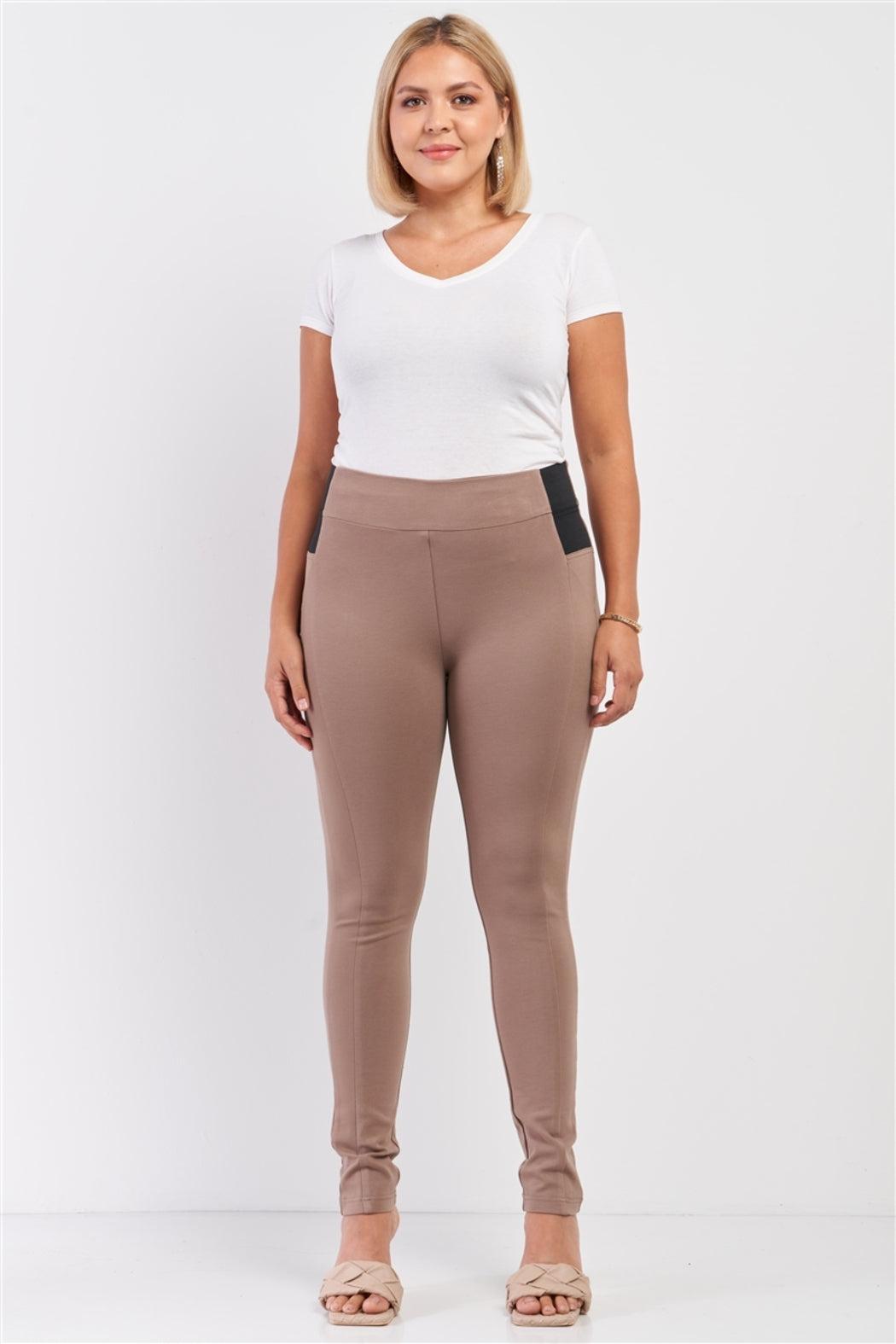 Plus Size Legging Slim Pants Product Image