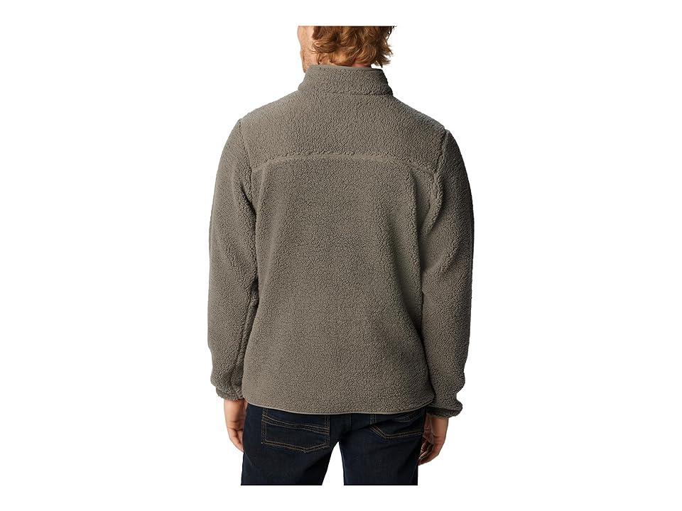 Columbia Rugged Ridge III Sherpa Full Zip (City Grey) Men's Clothing Product Image