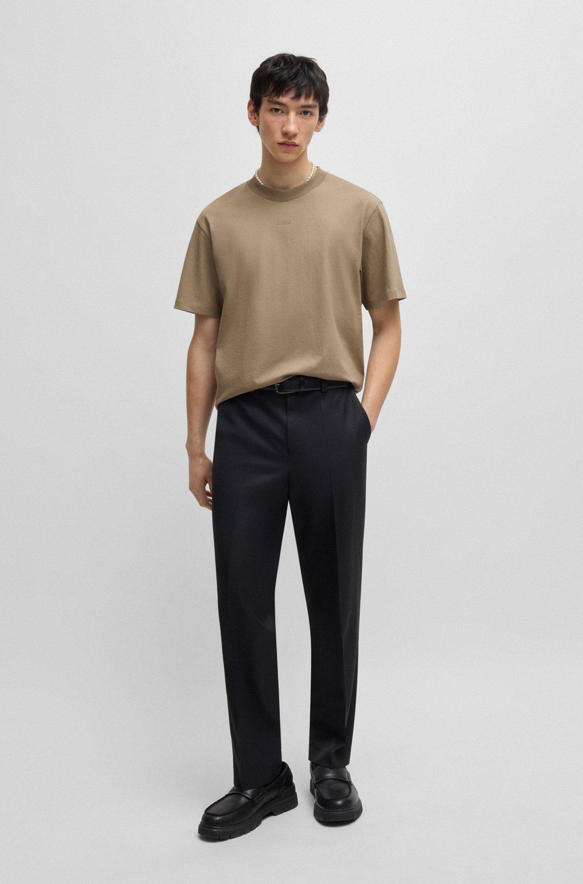 Relaxed-fit T-shirt in cotton with logo print Product Image