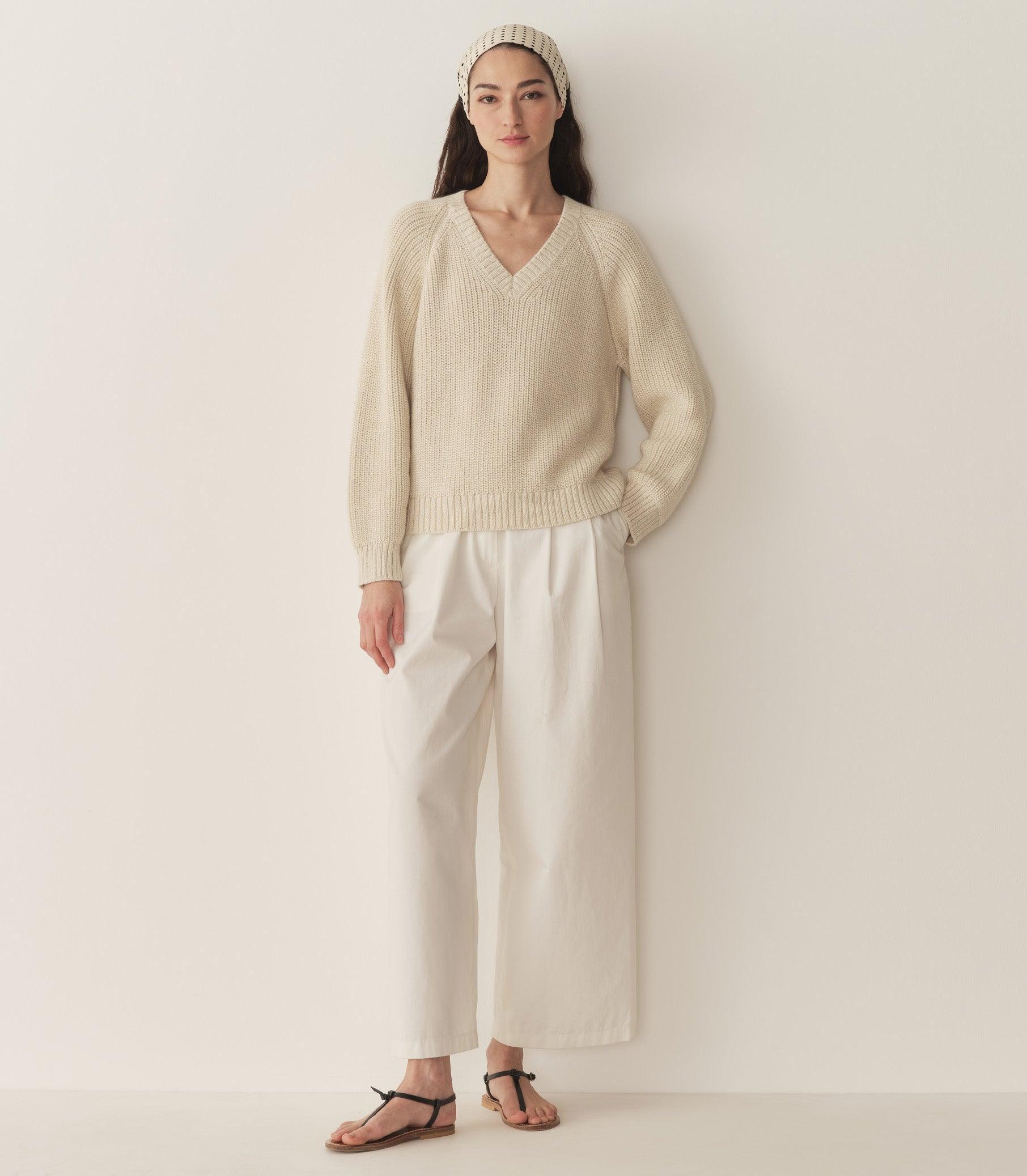 EMMONS SWEATER -- CREAM Product Image