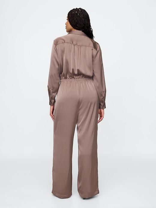 Recycled Satin Jumpsuit Product Image
