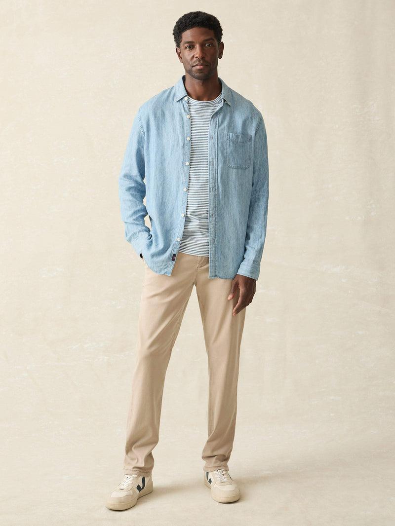 Tried & True Chambray Workshirt - Vintage Indigo Product Image