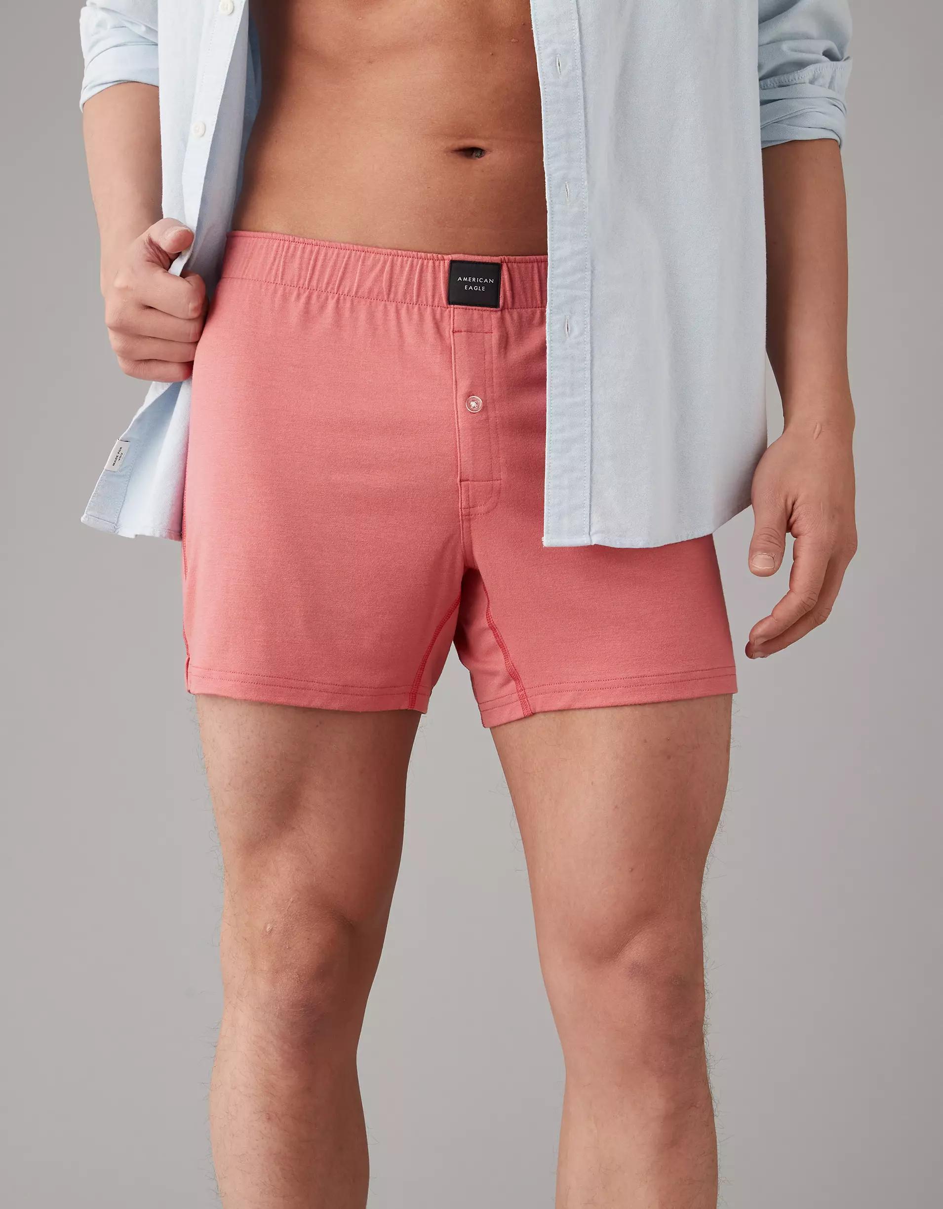 AEO Men's Slim Knit Ultra Soft Boxer Short Product Image