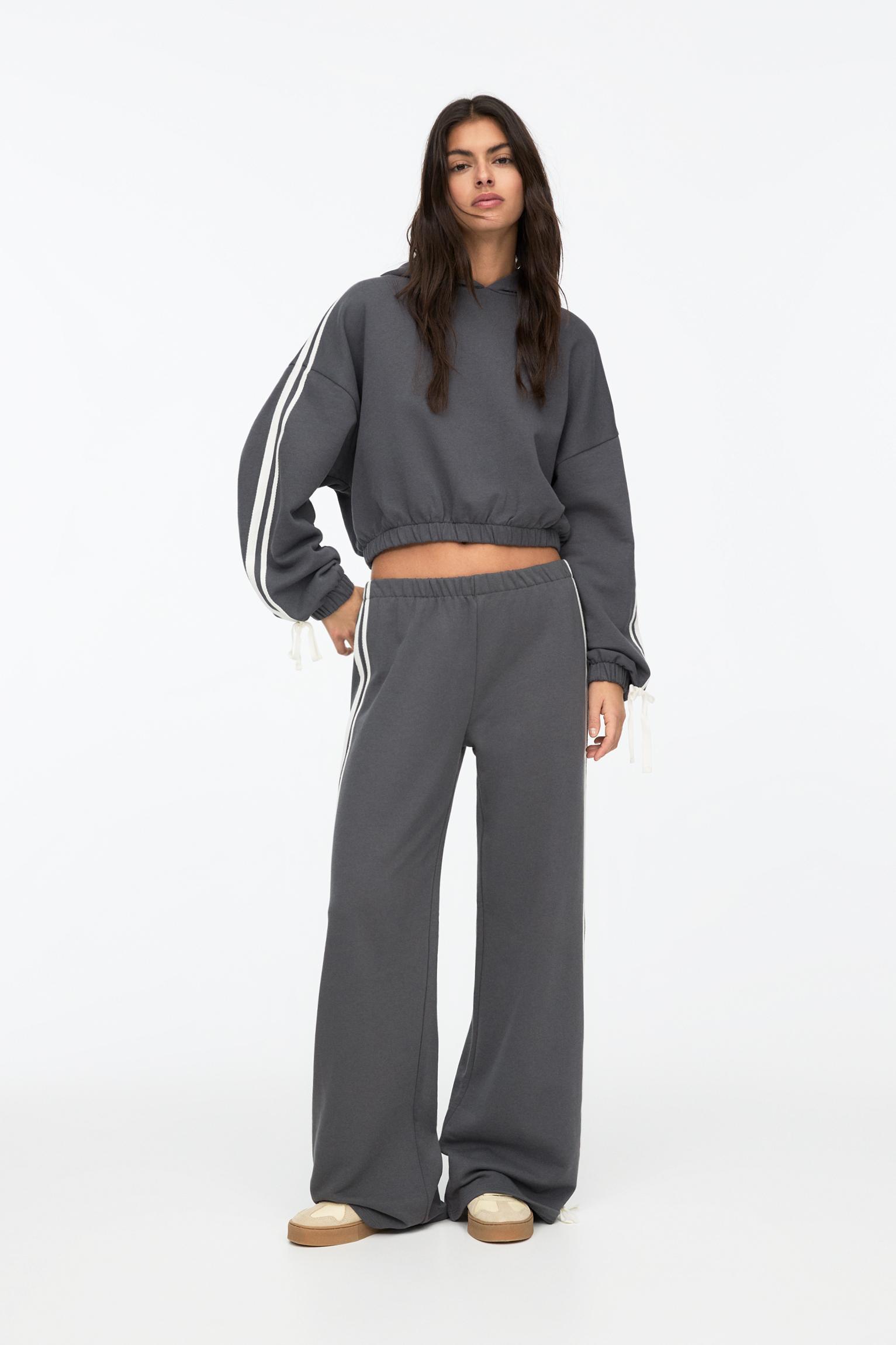 Striped tracksuit pants Product Image