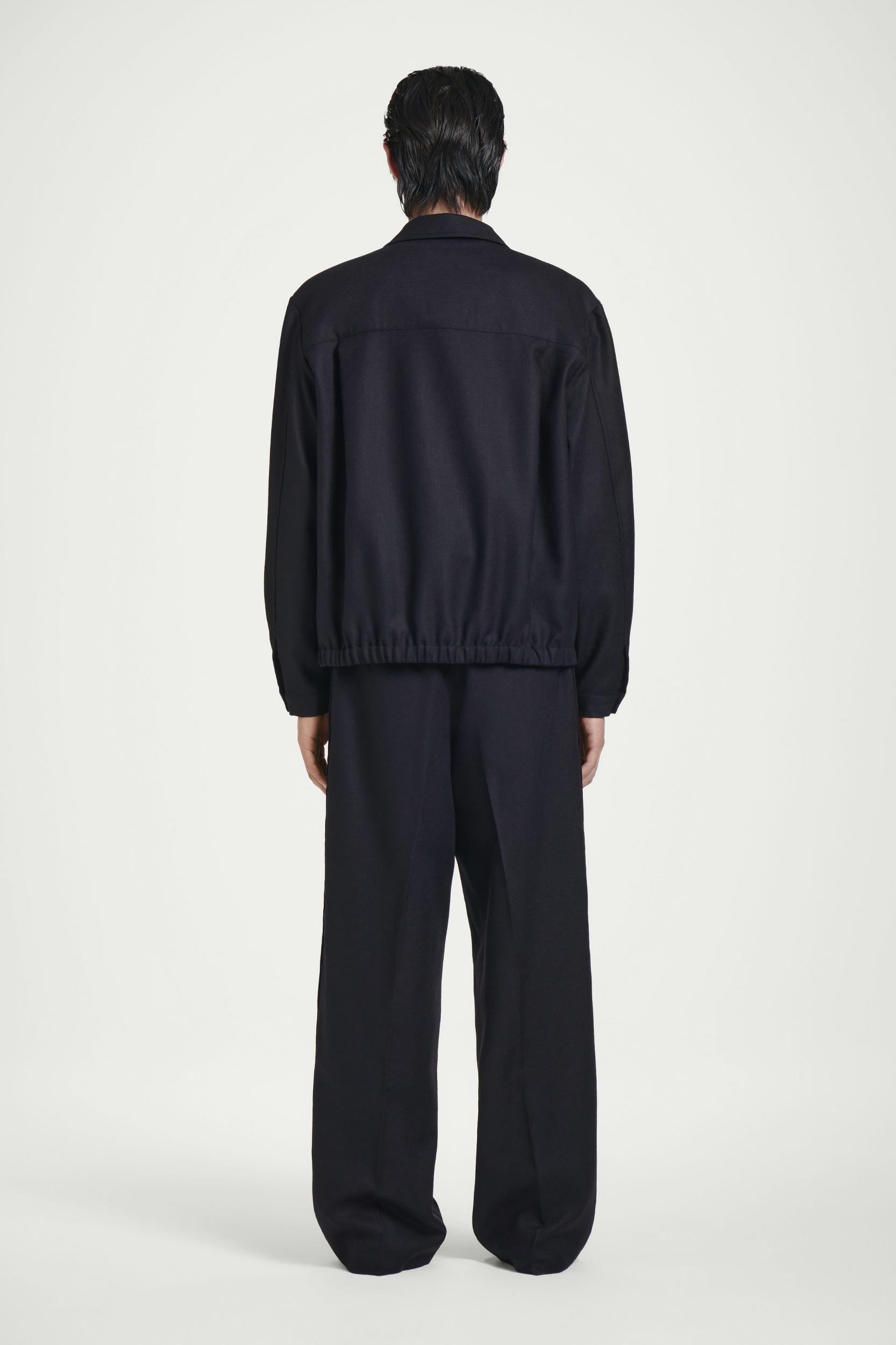 WOOL-FLANNEL OVERSHIRT Product Image