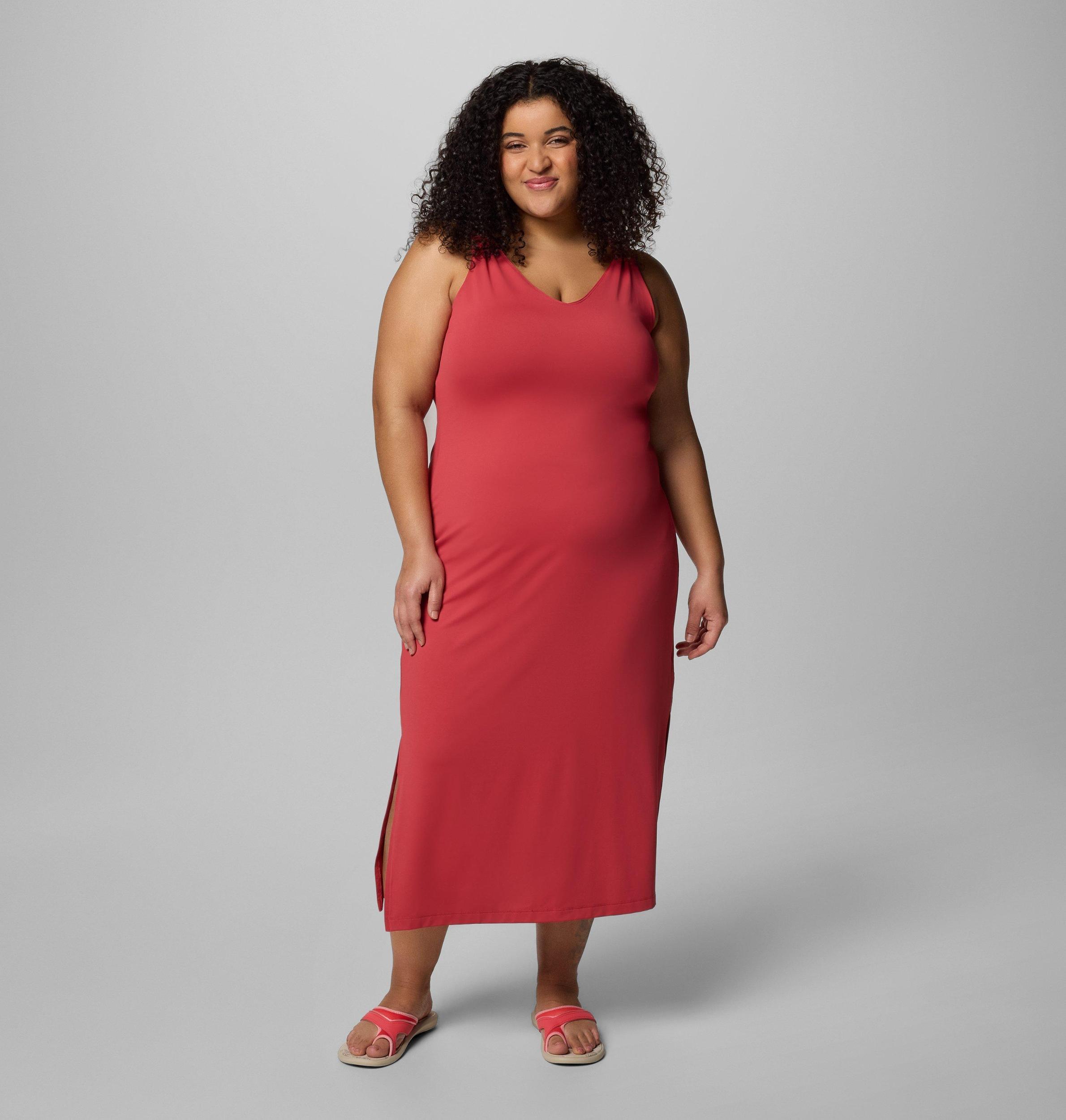 Columbia Womens Chill River Midi Dress - Plus Size- Product Image