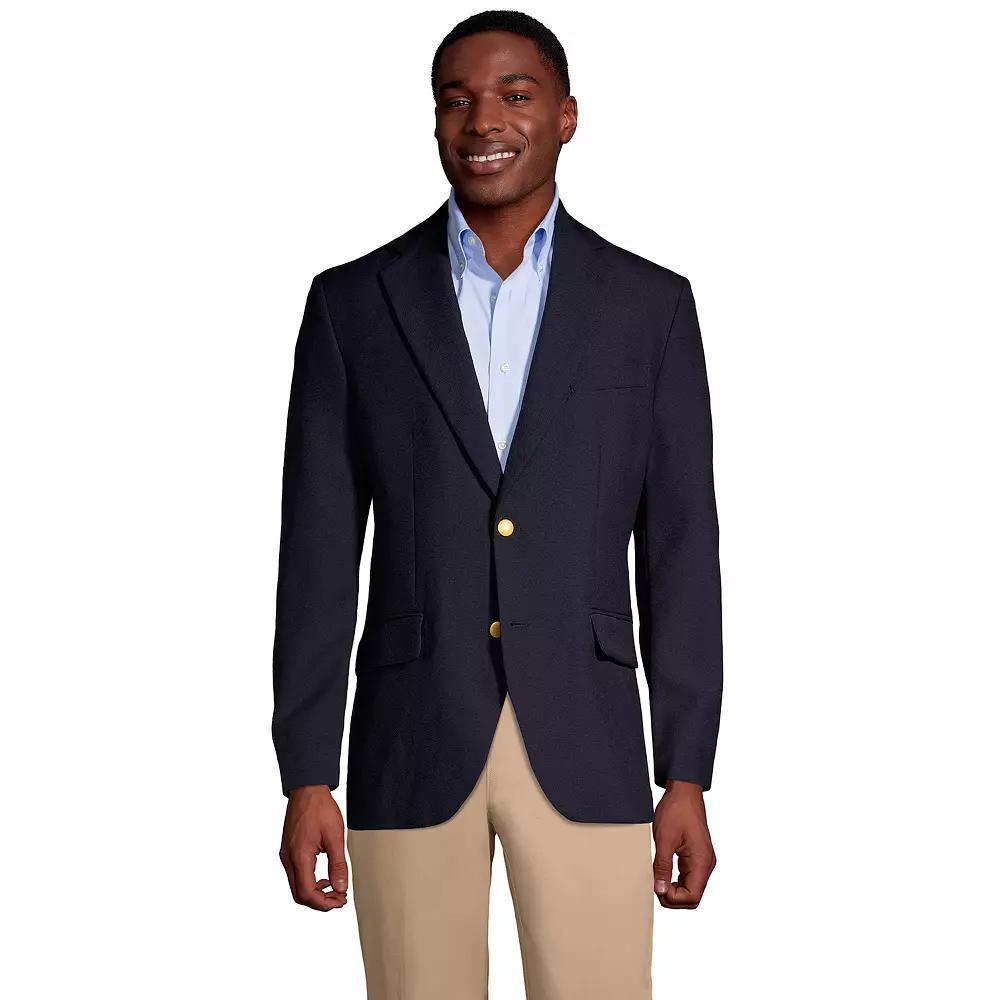 Big & Tall Lands' End Classic Navy Blazer, Men's,  Product Image