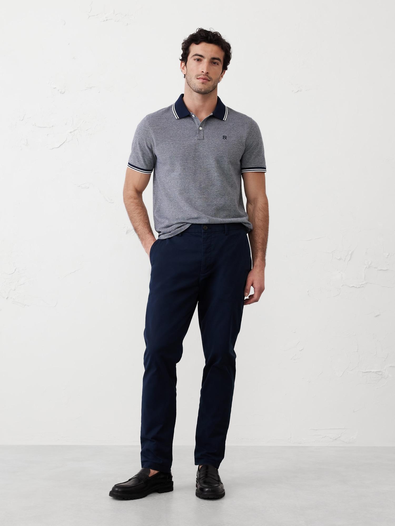 Slim Cotton Pique Polo Product Image