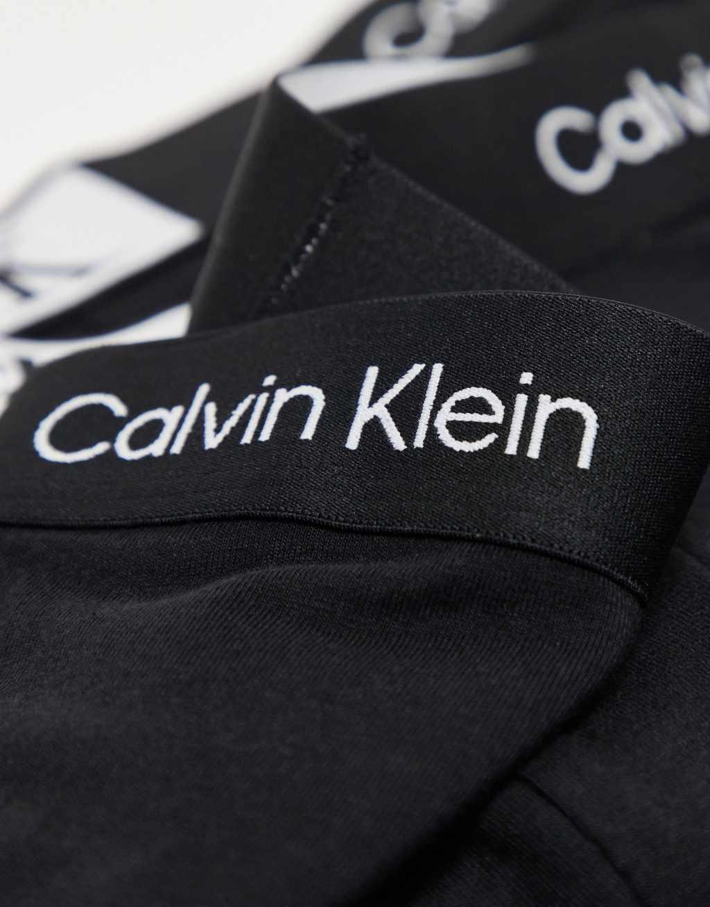 Calvin Klein CK 96 3 pack cotton briefs in black Product Image