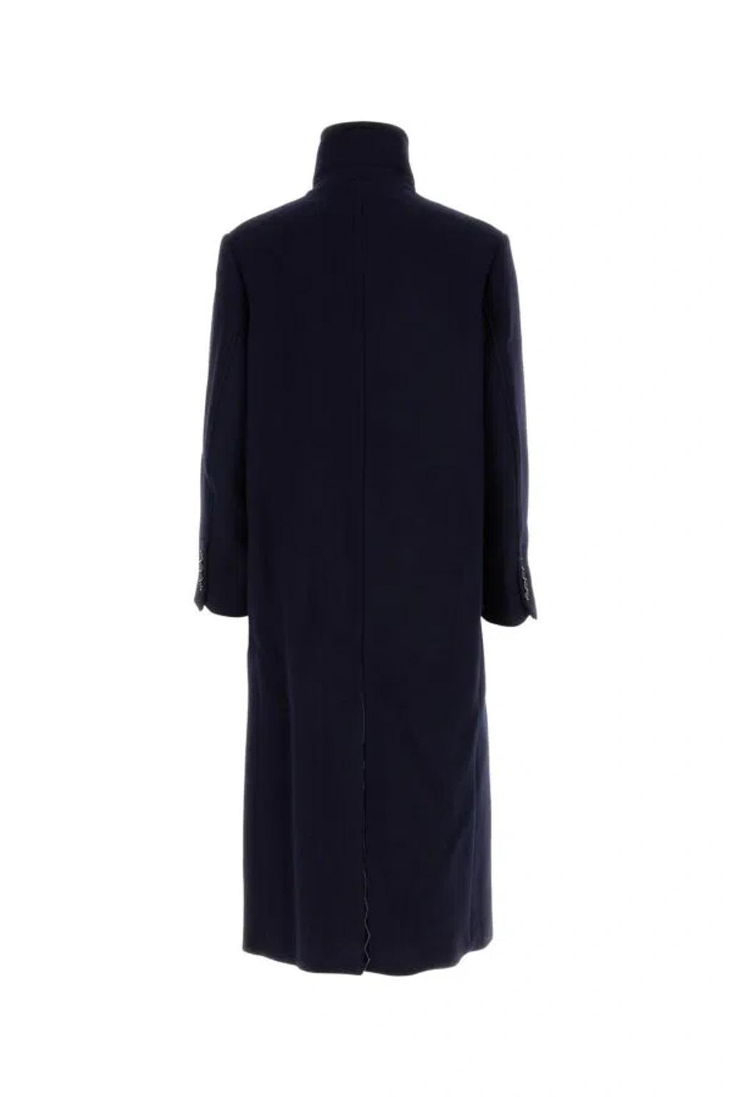 AMI ALEXANDRE MATTIUSSI Ami Paris Coats In Blue Product Image