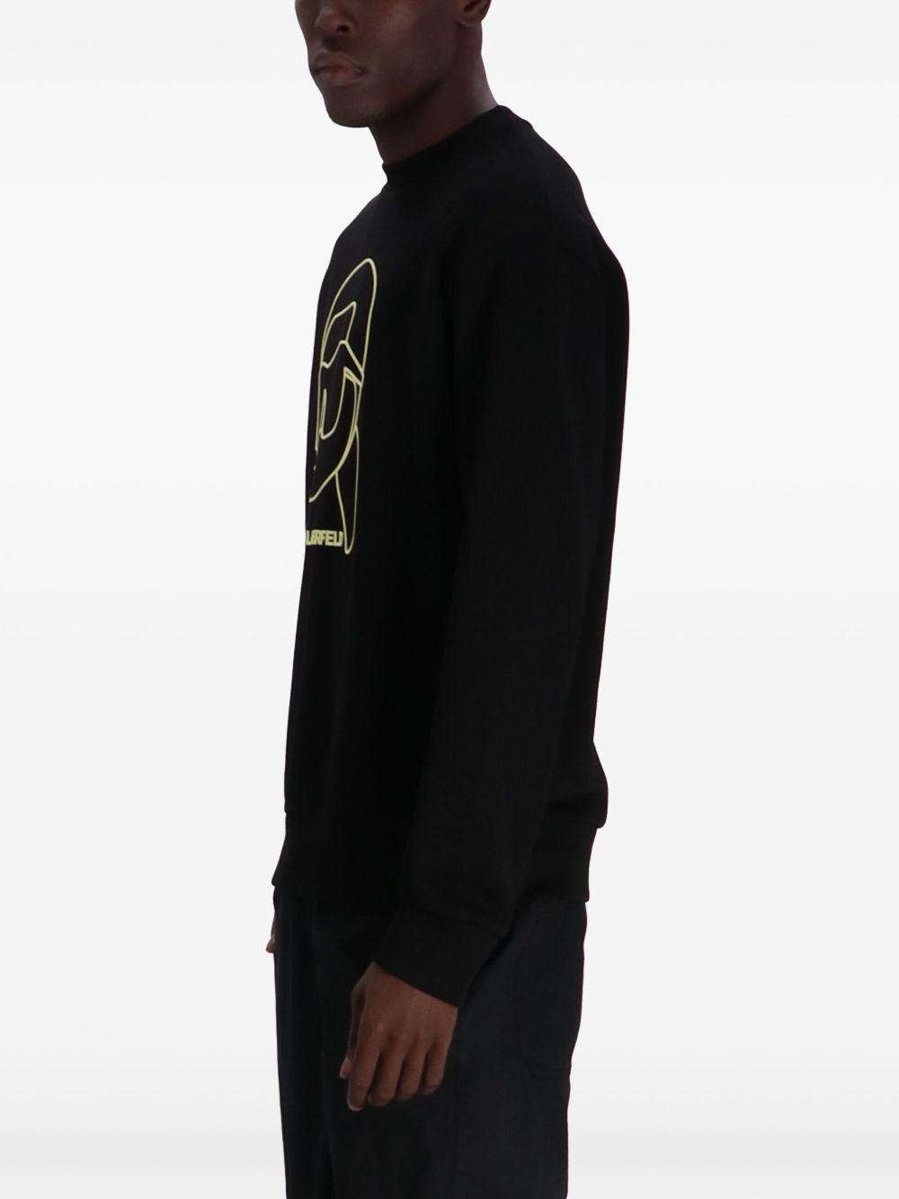 cotton-blend sweatshirt Product Image
