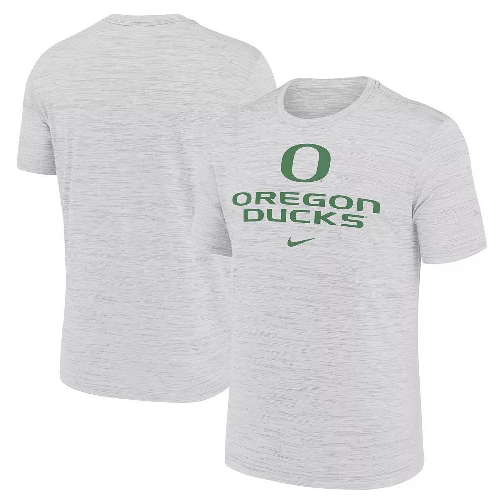 Men's Nike White Oregon Ducks Primetime Velocity T-Shirt,  Product Image