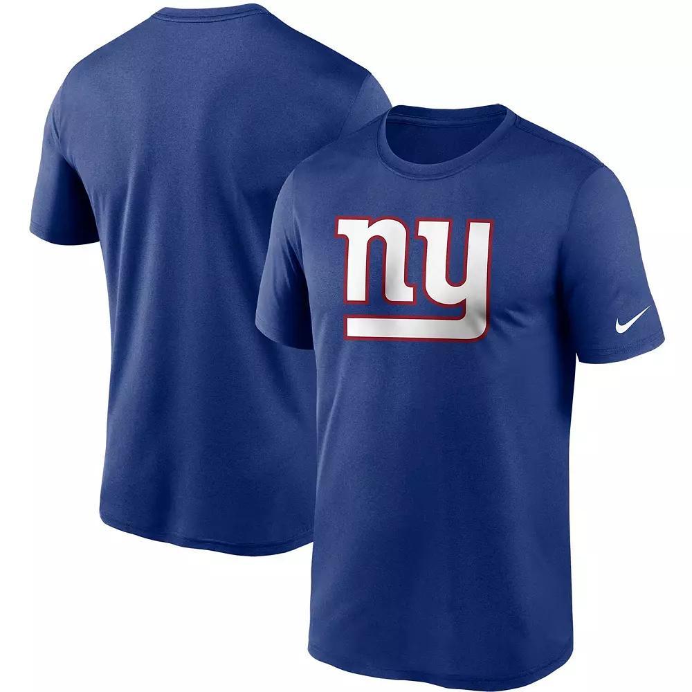 Men's Nike Royal New York Giants Logo Essential Legend Performance T-Shirt, Size: Small, Blue Product Image