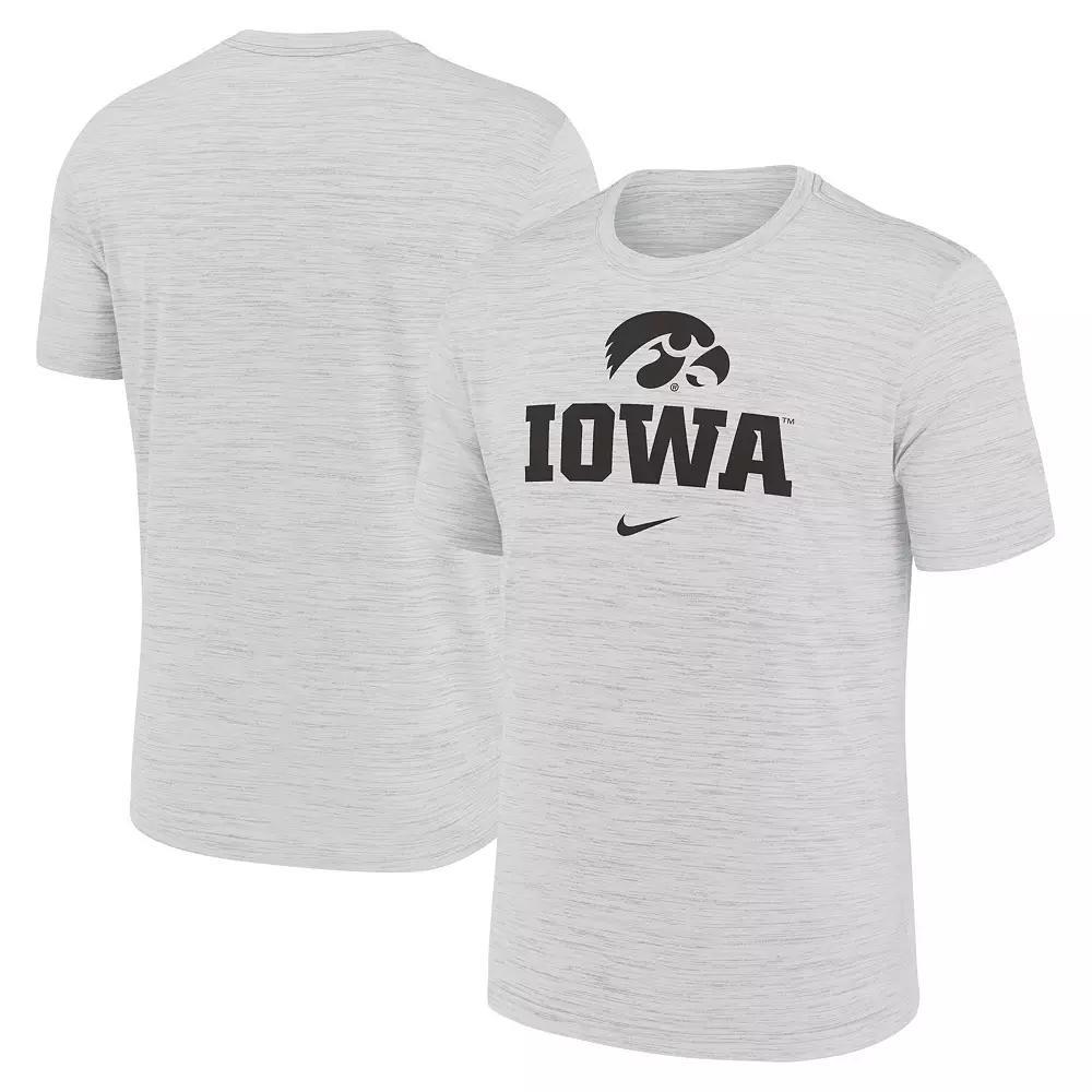 Men's Nike White Iowa Hawkeyes Primetime Velocity T-Shirt,  Product Image