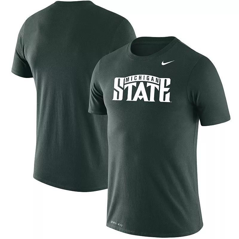 Men's Nike Green Michigan State Spartans School Logo Legend Performance T-Shirt, Size: 2XL Product Image