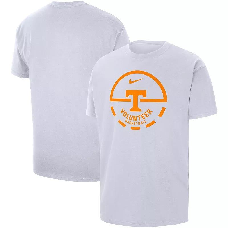 Men's Nike White Tennessee Volunteers Free Throw Basketball T-Shirt, Size: 2XL Product Image