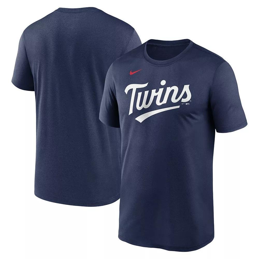 Men's Nike Navy Minnesota Twins Fuse Legend T-Shirt, Size: 2XL, Blue Product Image