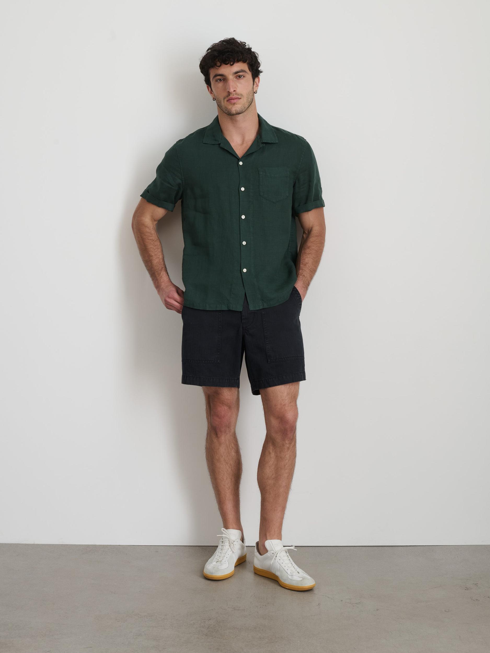 Camp Shirt In Linen Product Image