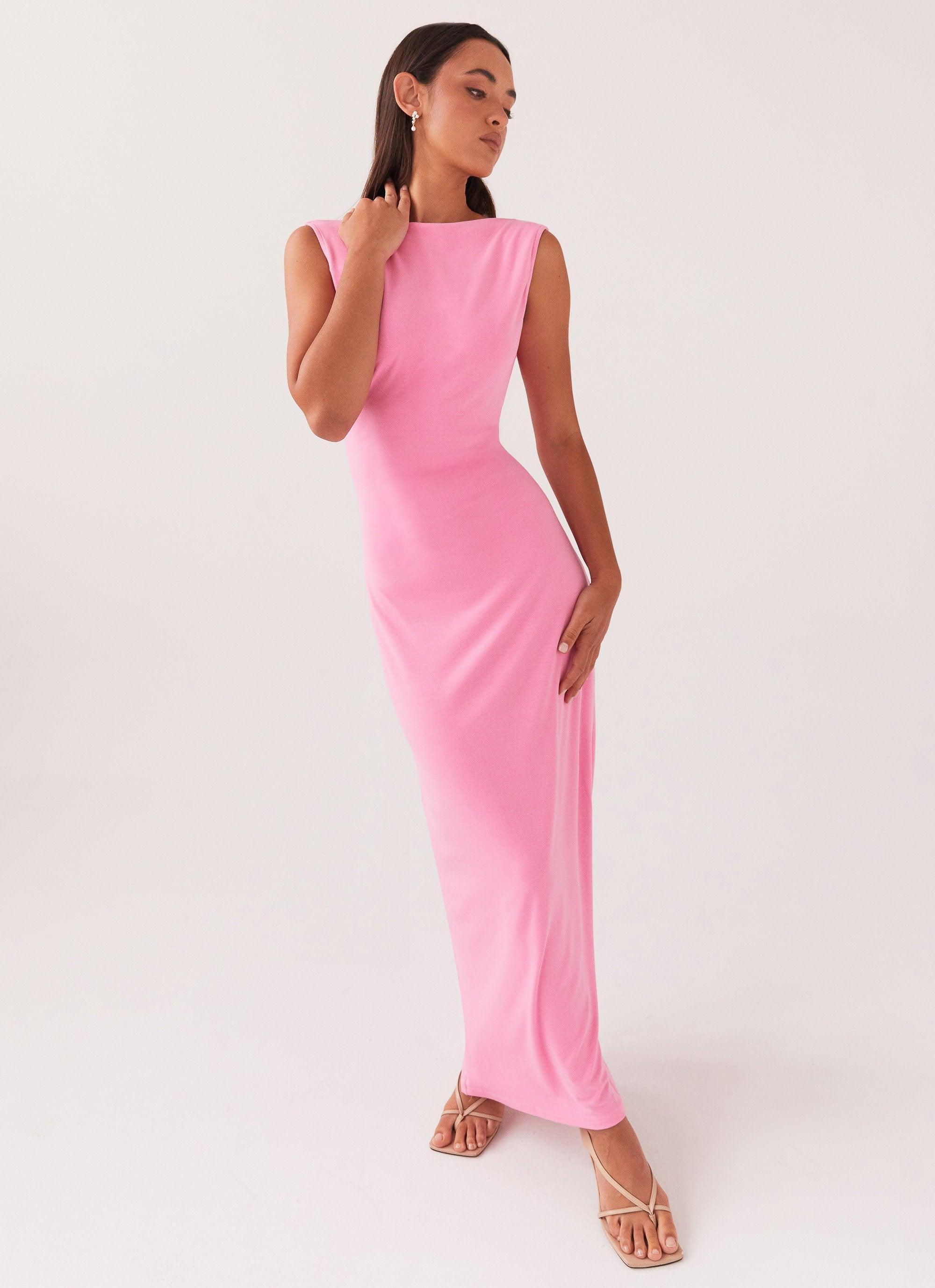 Celina Maxi Dress - Pink Product Image