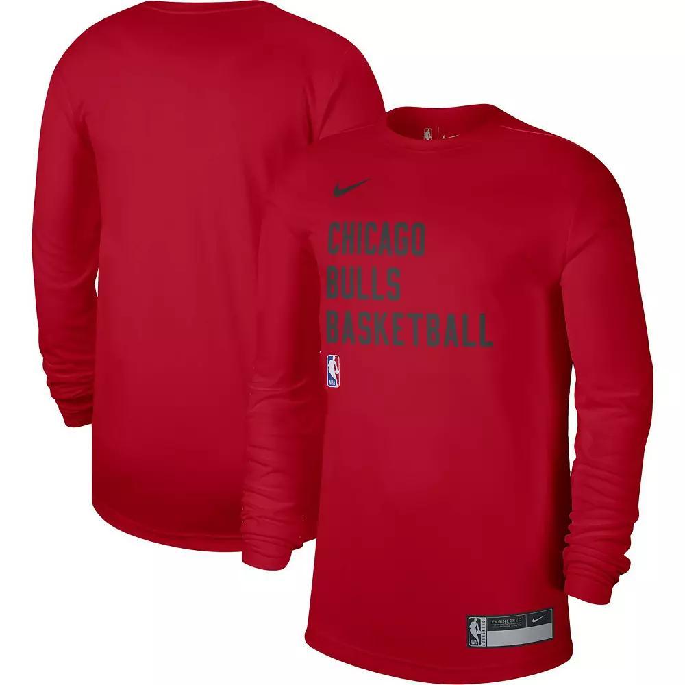 Unisex Nike Red LA Clippers 2023/24 Legend On-Court Practice Long Sleeve T-Shirt, Men's,  Product Image