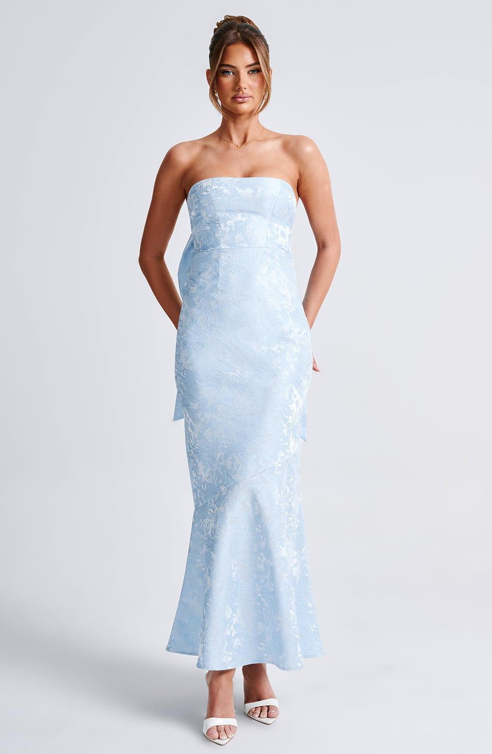 Felicity Maxi Dress - Blue Product Image