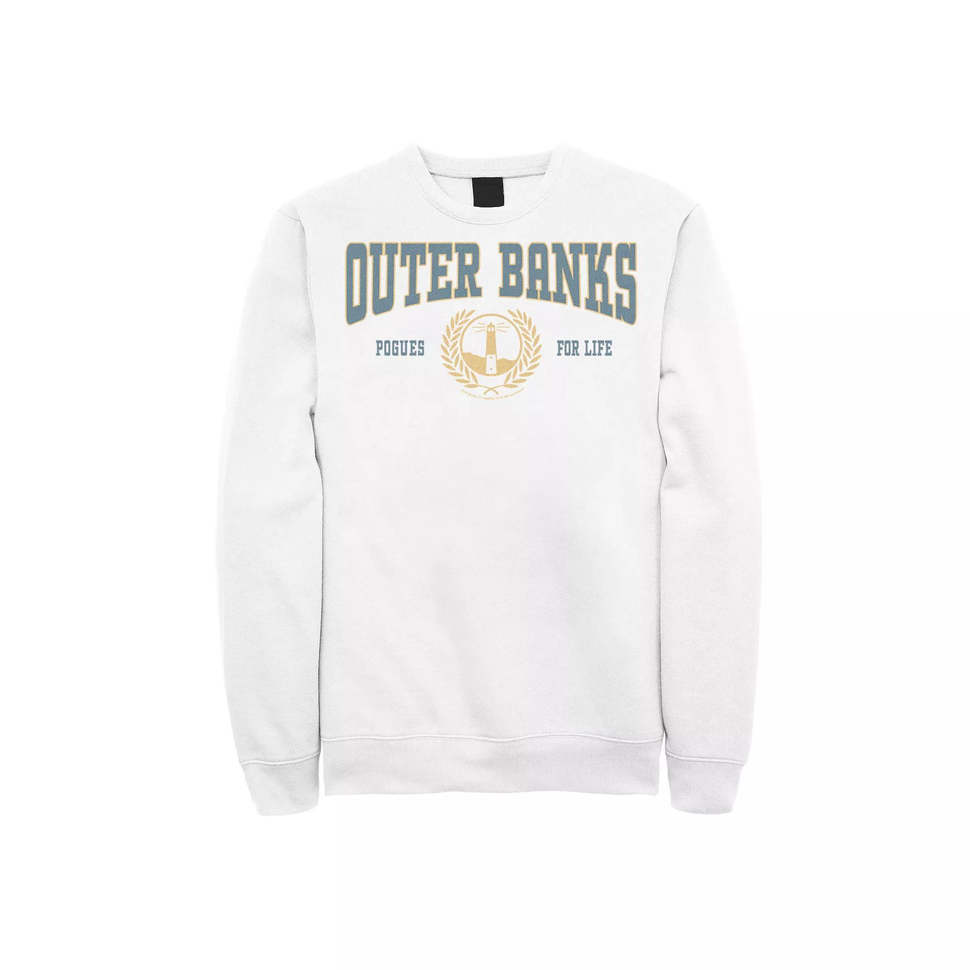 Men's Outer Banks Collegiate Style Crest Sweatshirt, Boy's,  Product Image