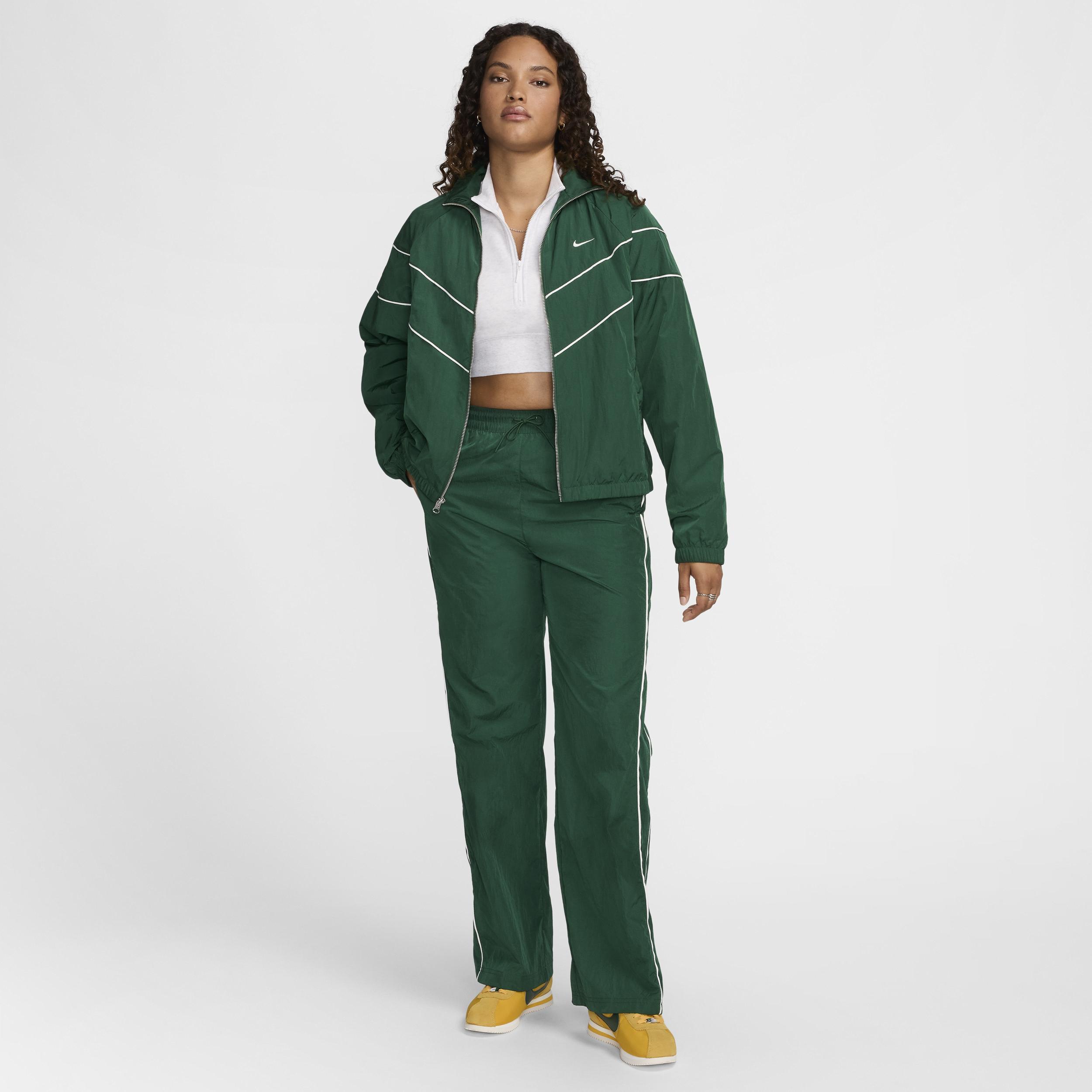 Nike Sportswear Chill Terry Women's Slim Cropped 1/2-Zip French Terry Tank Top Product Image