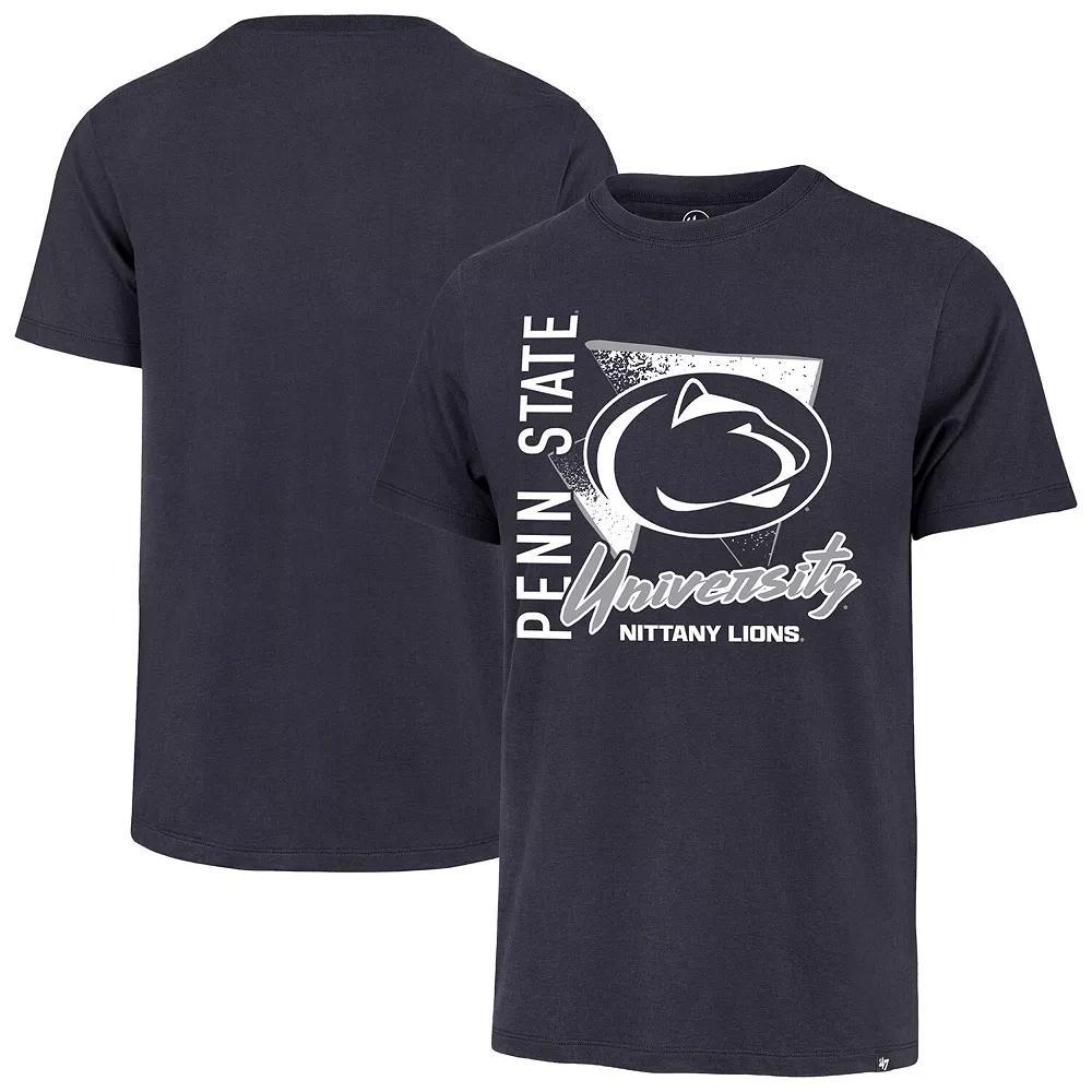 Men's '47 Navy Penn State Nittany Lions Side Arm Franklin T-Shirt,  Product Image