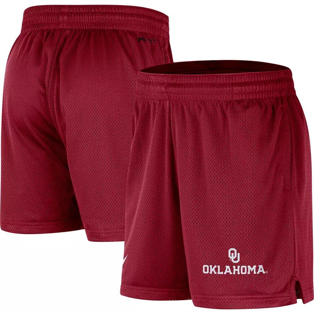 Men's Nike Crimson Oklahoma Sooners Mesh Performance Shorts,  Product Image