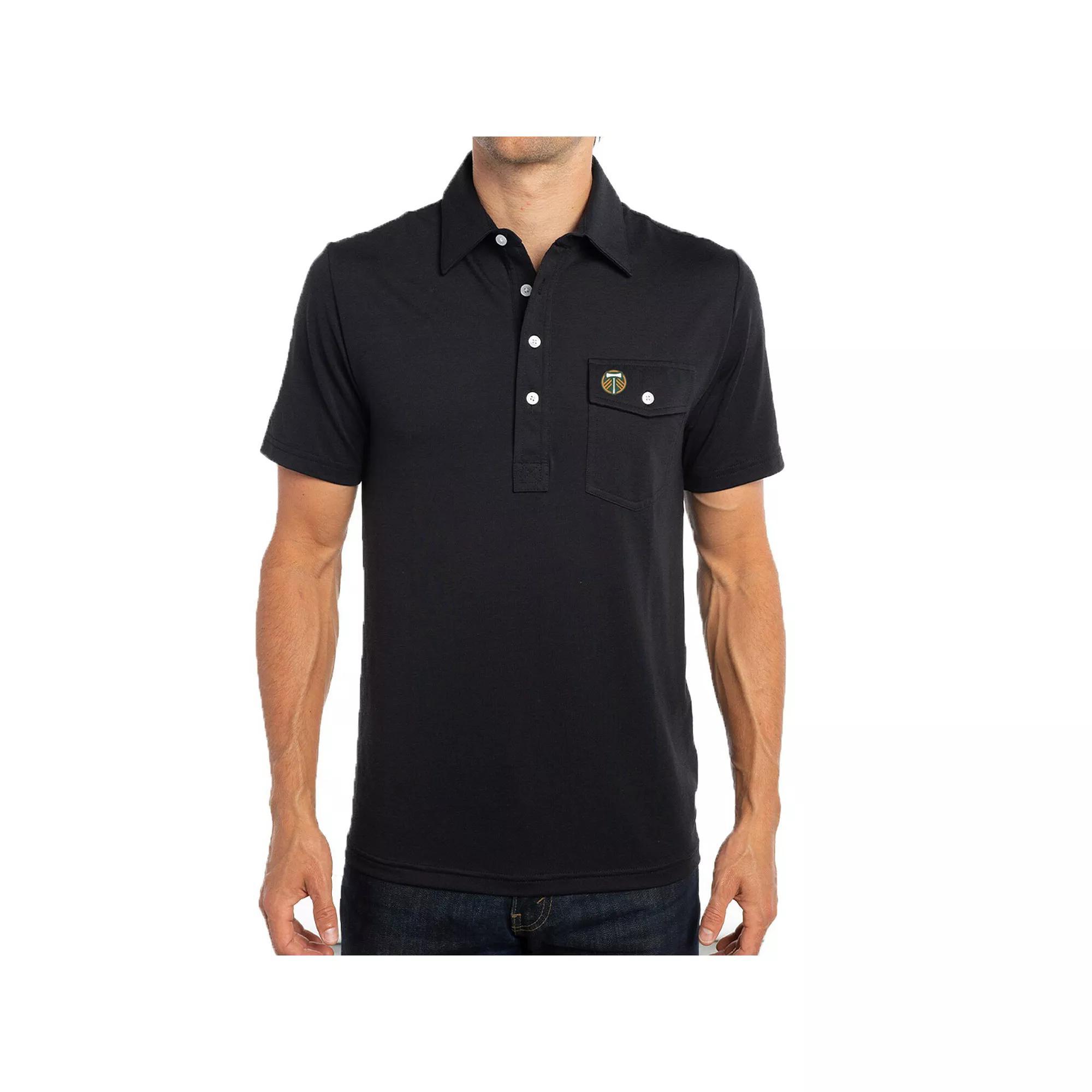 Men's Black D.C. United Player Polo,  Product Image