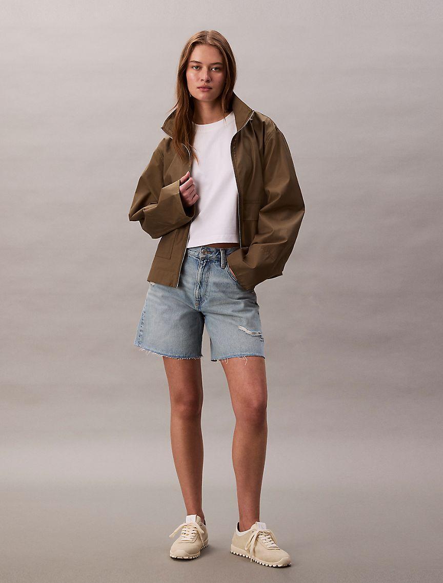 Logo Graphic Cropped Relaxed T-Shirt Product Image