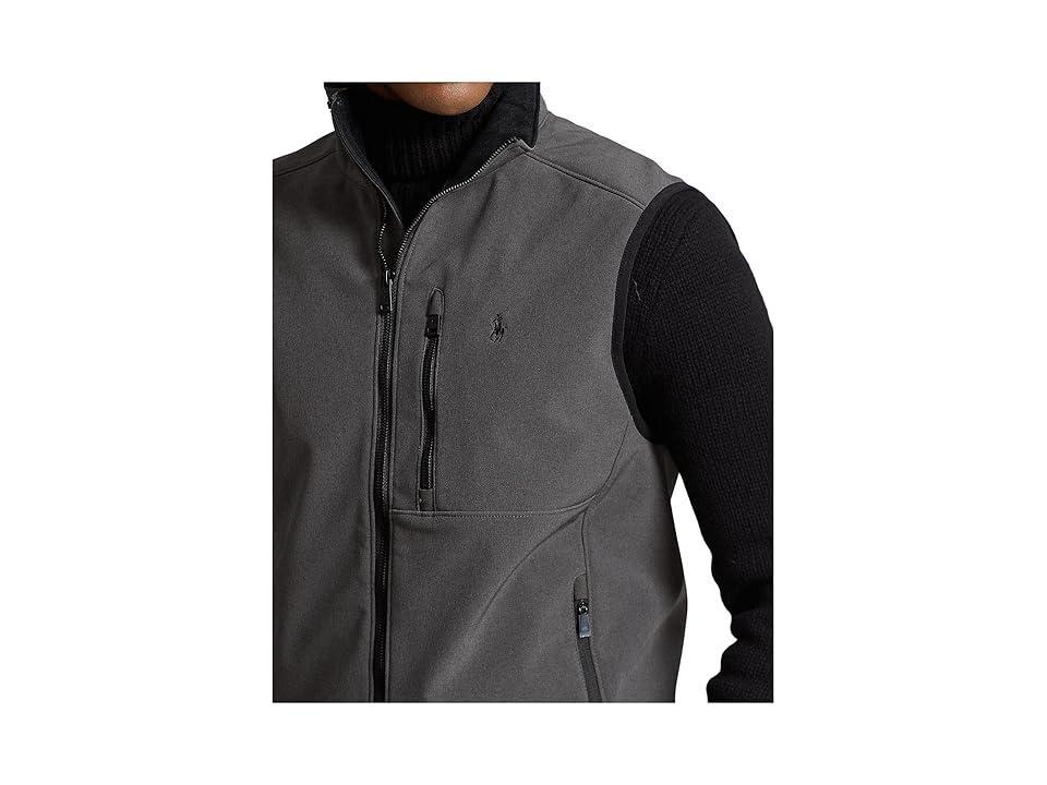 Polo Ralph Lauren Water-Repellant Stretch Softshell Vest (Windsor Heather) Men's Vest Product Image