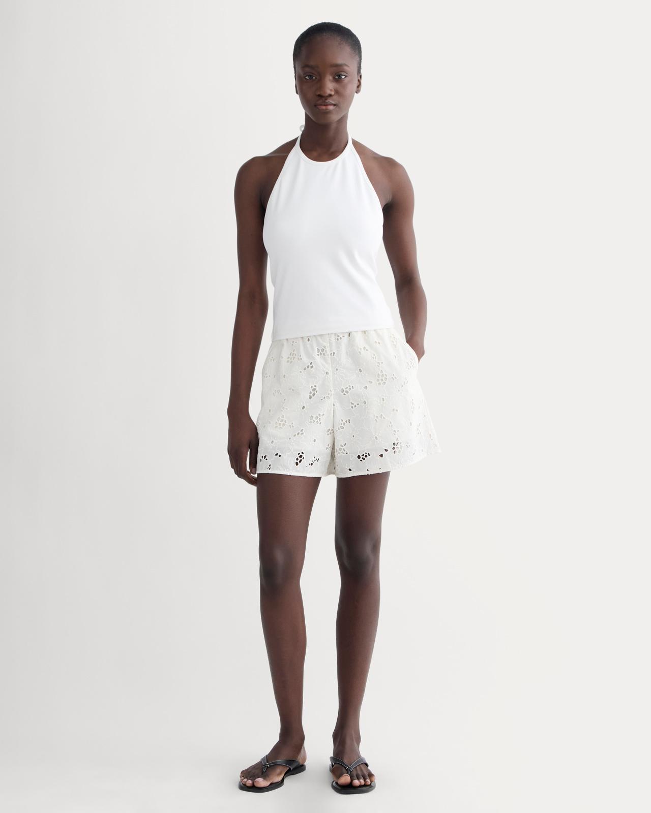 Womens Eyelet Pull-On Short by Everlane Product Image
