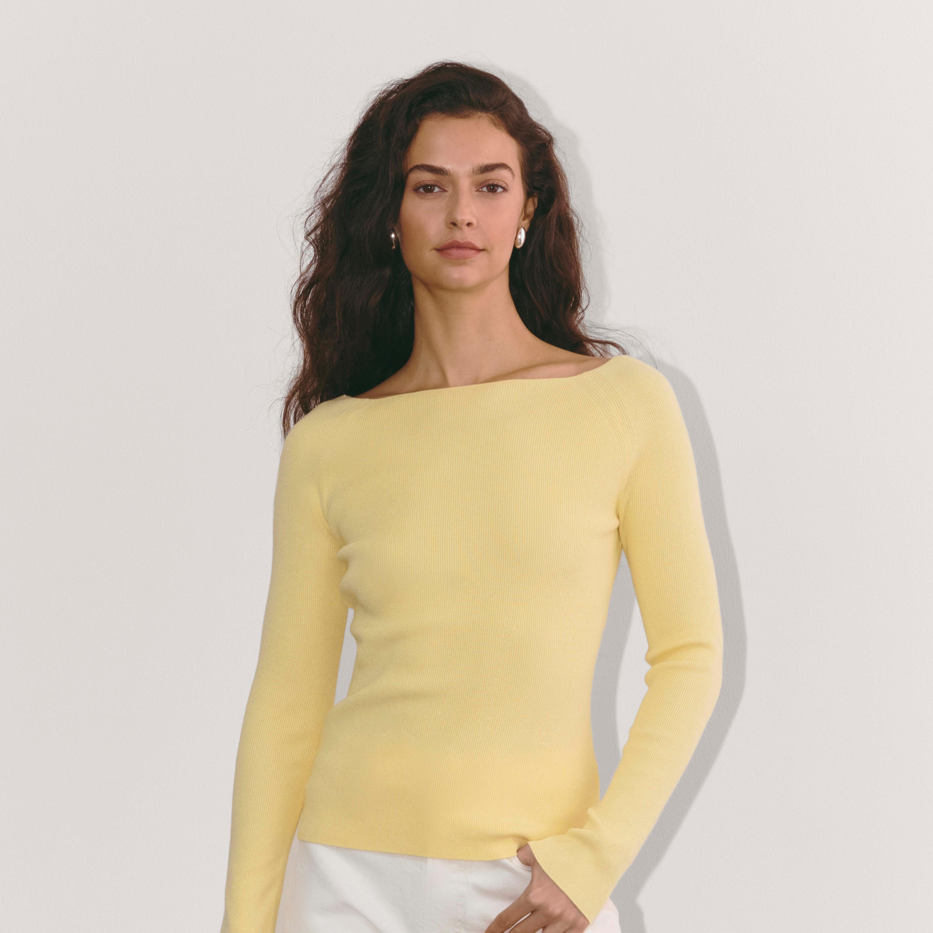 The Knit Boatneck Top Product Image