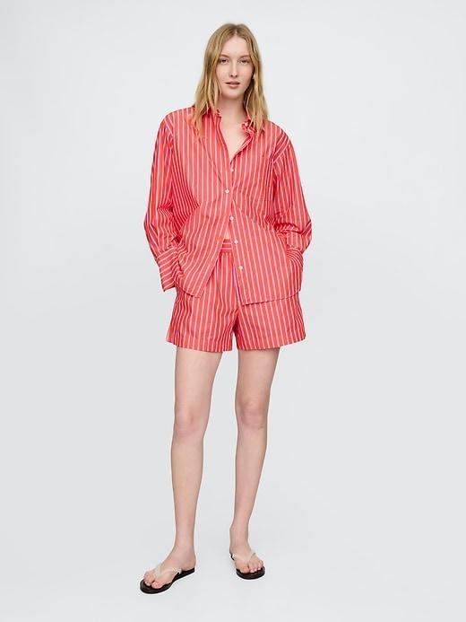 Organic Cotton Poplin Big Shirt Product Image