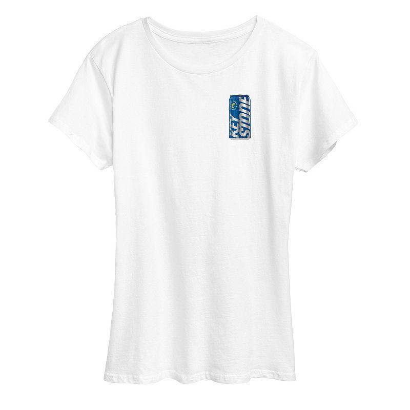 Women's Keystone Light Can Graphic Tee, Size: Small, Black Product Image