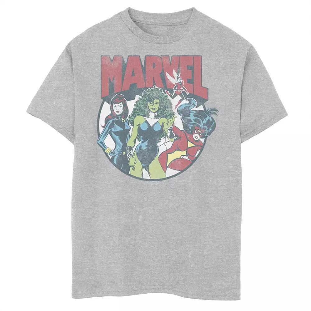 Boys 8-20 Marvel Women Group Circle Shot Graphic Tee, Boy's,  Product Image