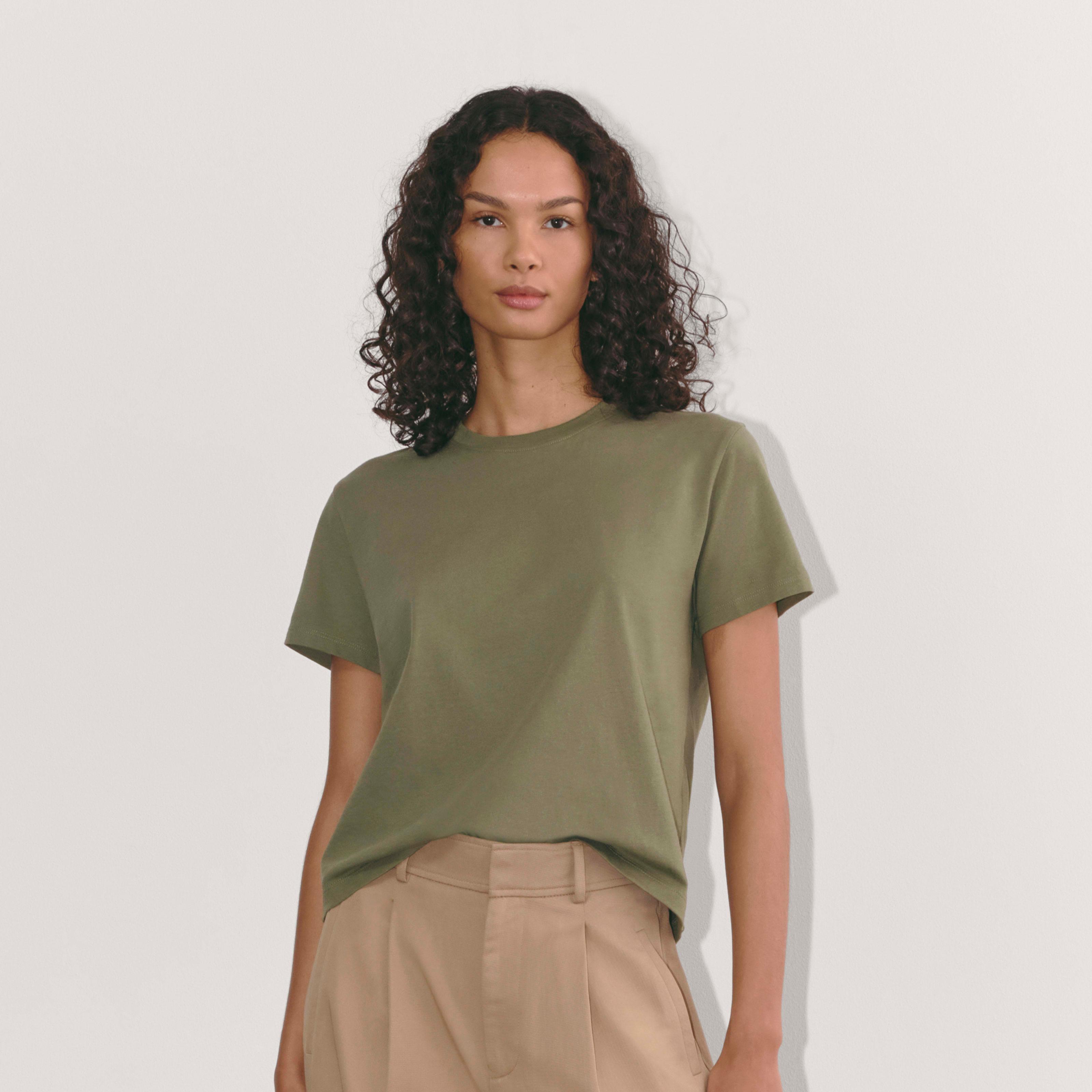 Womens Box-Cut T-Shirt in Essential Cotton by Everlane Product Image