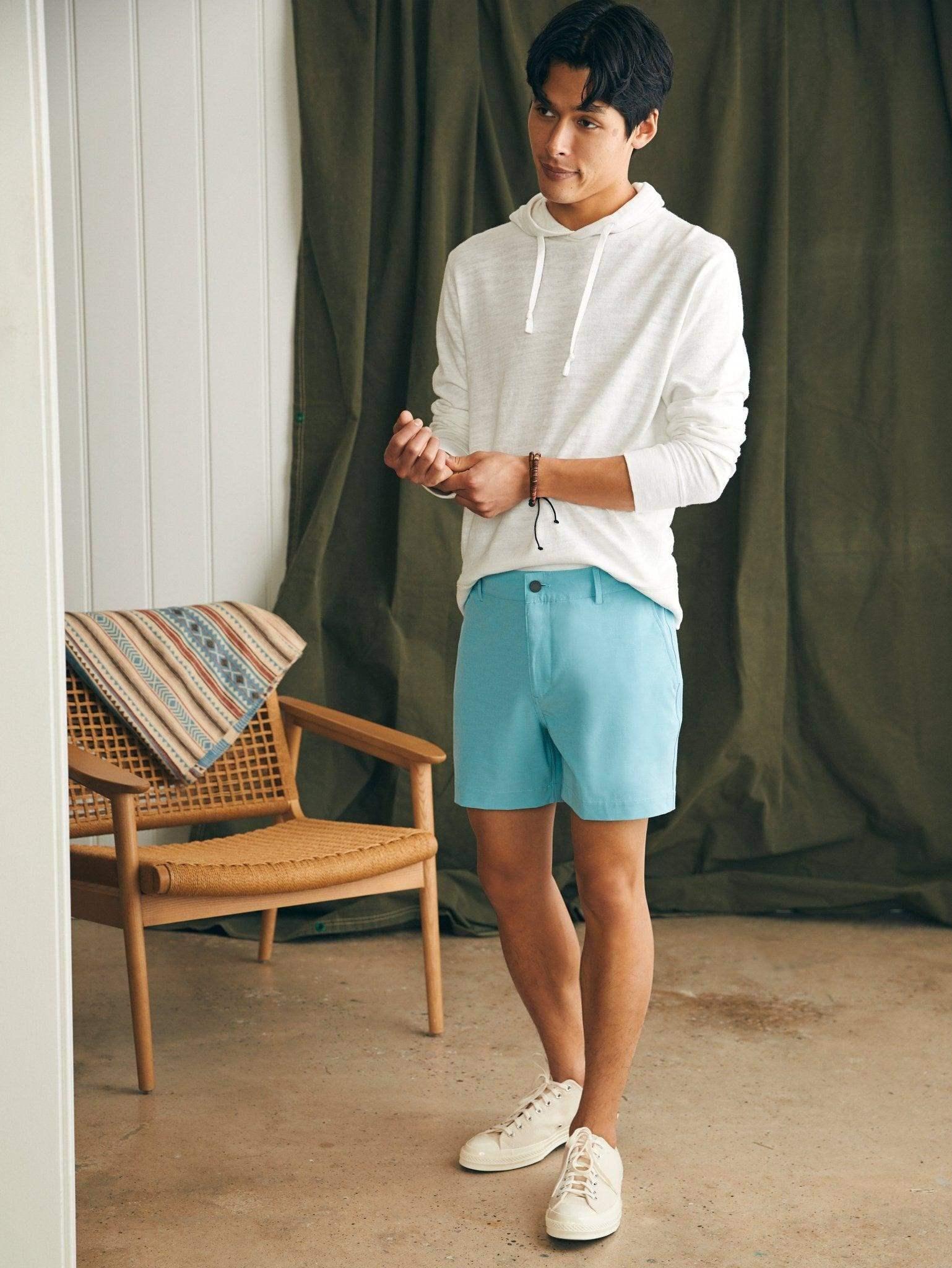 All Day™ Short 1.0 (5") - Turquoise Sky Male Product Image