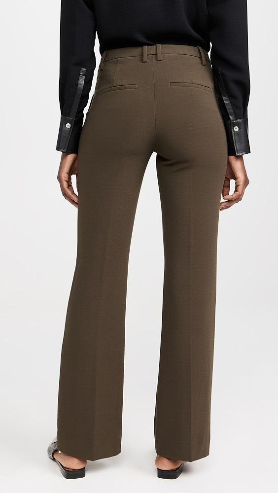 Vince Mid Rise Tailored Flare Pants | Shopbop Product Image