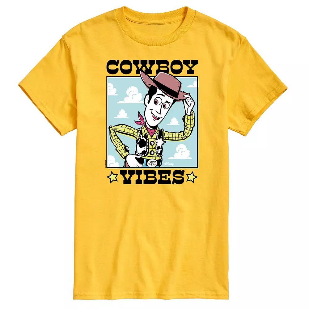 Disney / Pixar's Toy Story 4 Men's Cowboy Vibes Graphic Tee,  Product Image