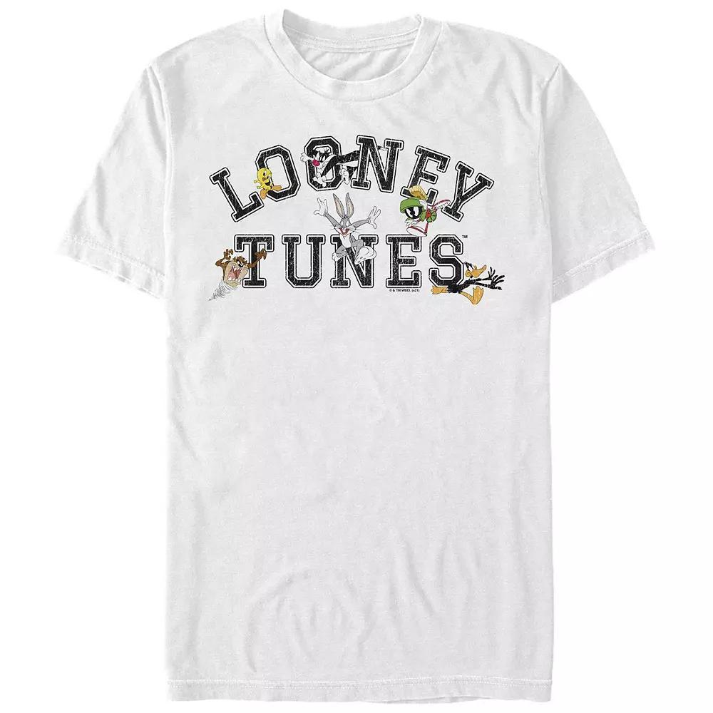 Big & Tall Looney Tunes Happy Group Graphic Tee, Men's,  Product Image