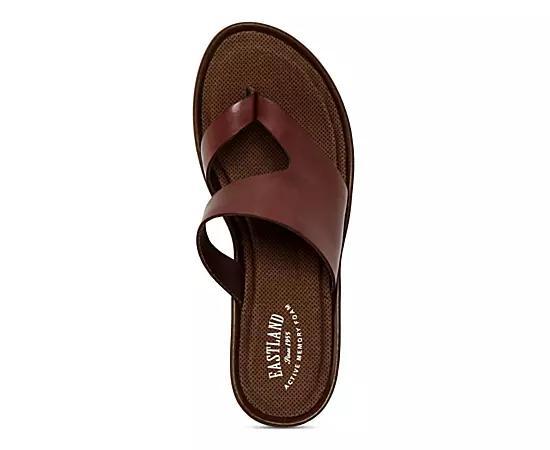 Eastland Womens Laurel Wedge Sandal Comfort Filip Flop Product Image