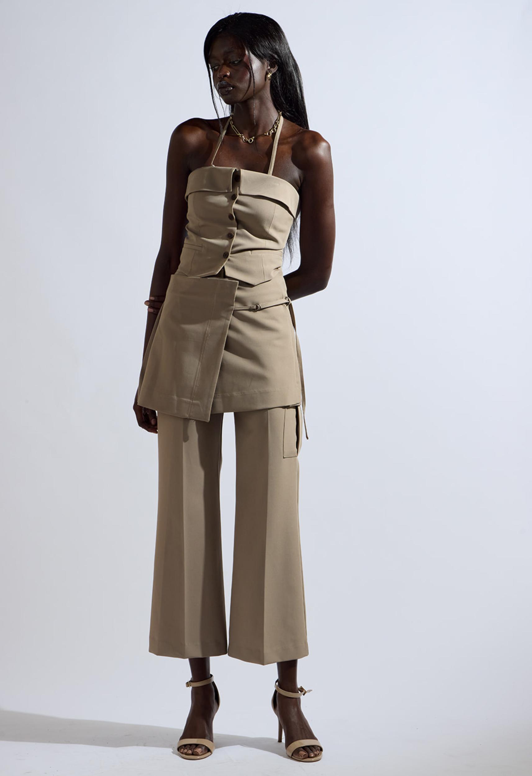 Sienna Button up Tube Top Product Image