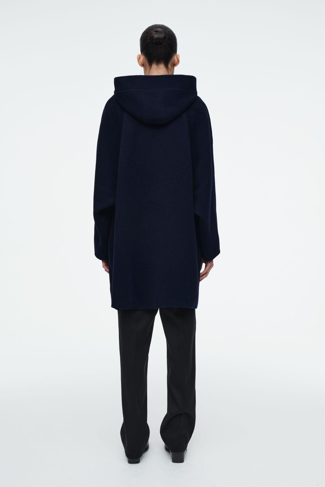 OVERSIZED DOUBLE-FACED WOOL COAT Product Image