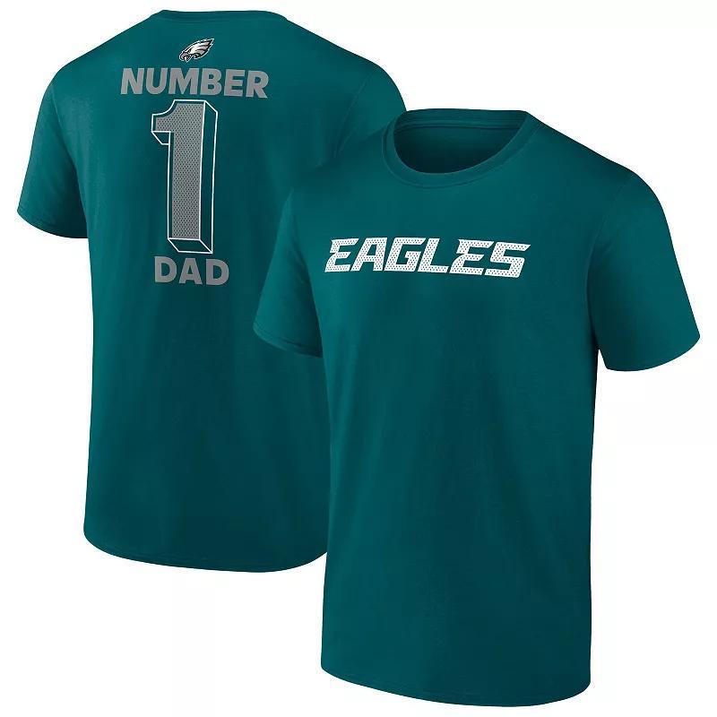 Men's Fanatics Scarlet San Francisco 49ers Big & Tall Number One Dad T-Shirt,  Product Image